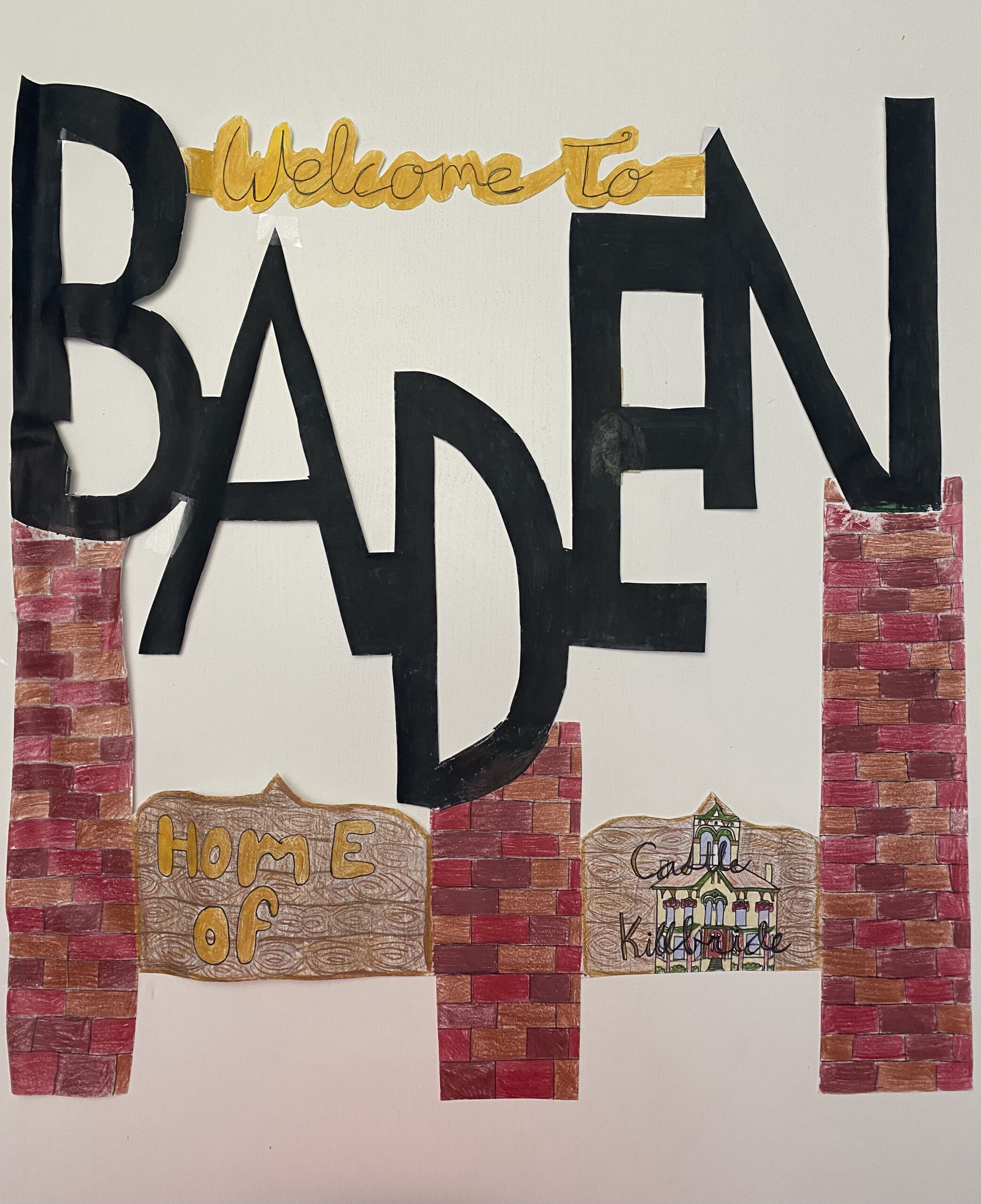 welcome to Baden sign by Ali