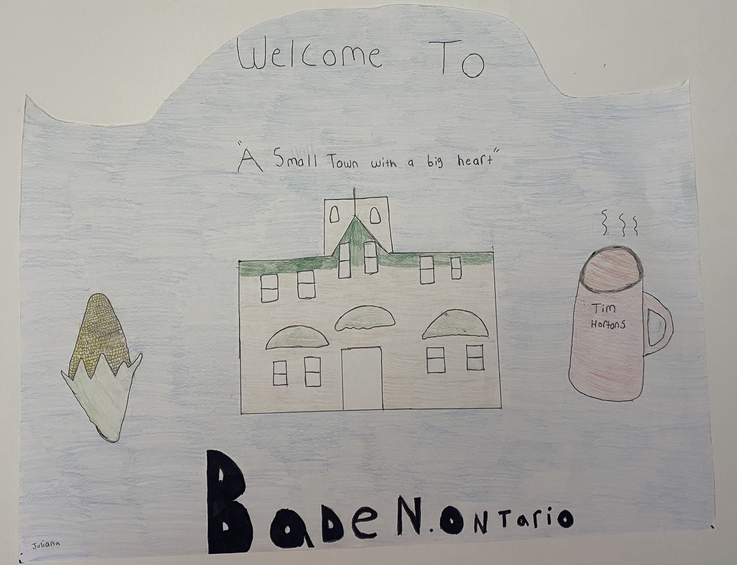 welcome to Baden sign by Juliana